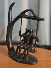 Black iron sculpture for sale  Camden