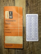 Itw 1958 trigonometry for sale  Bloomfield