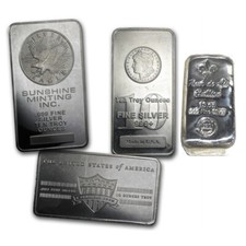 Usado, Barra bullion de prata 10 oz .999 prata fina - Mercado secundário - Frete grátis comprar usado  Enviando para Brazil