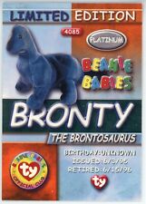 Beanie babies bronty for sale  Grafton