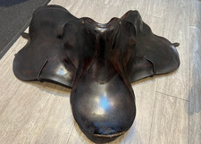 Vintage brown leather for sale  BOLTON