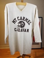VINTAGE 70' MT. CAMISA DE FUTEBOL CARMEL MC CARAVAN TAMANHO GRANDE, usado comprar usado  Enviando para Brazil