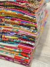 Lote indiano de conjunto de guardanapo, guardanapo de mesa de jantar 100% algodão kantha, guardanapo de cozinha, usado comprar usado  Enviando para Brazil