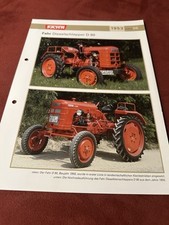Fahr dieselschlepper 1953 gebraucht kaufen  Rotenburg