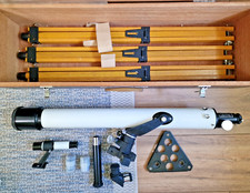 Vintage refractor telescope for sale  READING