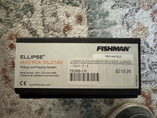 Fishman miscela matrice usato  Spedire a Italy