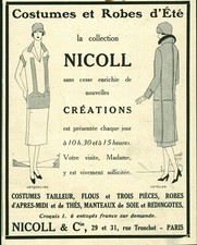 Publicité ancienne mode d'occasion  France