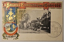 Cartolina militare brigata usato  Cecina
