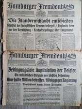 Zeitung hamburger fremdenblatt gebraucht kaufen  Weißenfels