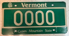 Vermont license plate for sale  Glendora