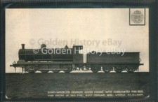 CARTÃO POSTAL VINTAGE OITO RODAS ACOPLADAS MERCADORIAS MOTOR CAIXA DE FOGO TRILHO TREM FERROVIÁRIO comprar usado  Enviando para Brazil
