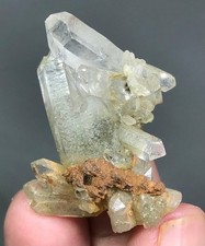 Amostra de pedra preciosa mineral cristal quartzo cloro natural do Paquistão 13 gramas comprar usado  Enviando para Brazil