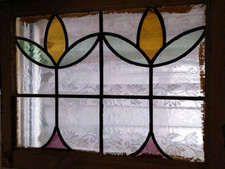 Antique stained glass for sale  DERBY