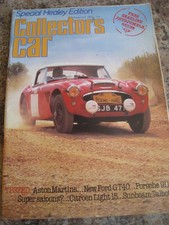 COLLECTOR'S CAR SEP 1981 SPECIAL HEALEY EDITION ASTON MARTINS FORD GT40 TALBOT segunda mano  Embacar hacia Mexico