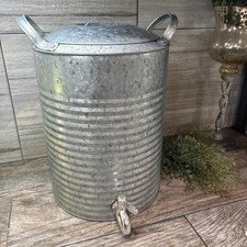 Galvanized tin gallon for sale  Natchitoches