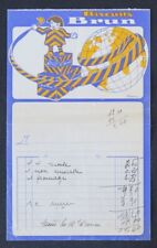 Facture 1930 biscuits d'occasion Facture 1930 biscuits d'occasion  Nantes-