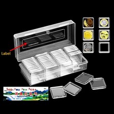 Square clear coin for sale  LONDON