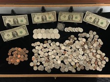 👀COLECCIÓN DE MONEDAS Y BILLETES DE ESTADOS UNIDOS ALGUNOS LOTE A GRANEL RARO VINTAGE👀 segunda mano  Embacar hacia Mexico