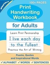 Print handwriting workbook for sale  Interlochen