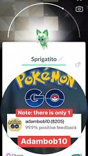 Pokémon Go | Shiny Sprigatito fondo especial Dual Destiny | Comercio o P T C, usado segunda mano  Embacar hacia Argentina