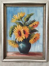 Tableau huile panneau d'occasion  Tarare