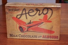 1937-39 Raramente Encontrado Hershey Aero Chocolate ao Leite e Amêndoas Caixa-Gráfico de Avião comprar usado  Enviando para Brazil
