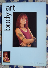 Body Art magazine ( Tattoo Piercing ) issue 17 A4 rare 1992 segunda mano  Embacar hacia Mexico