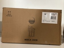 Transglobe 40382BK 17,75 pol. Luminária de parede externa preta 1 luz vidro rachado transparente comprar usado  Enviando para Brazil