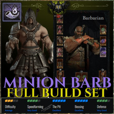 💥Diablo 4💥MINION SUMMONER BARBARZYŃCA💥 BUDOWA GRY KOŃCOWEJ 💥 POWRÓT BELIALA SEZONU 8 na sprzedaż  PL
