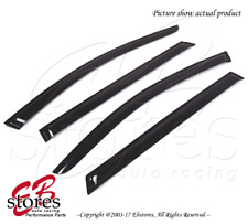 Usado, Viseiras JDM pretas profundas montadas externamente Mercedes-Benz C230 C280 C300 2008-2014 4 peças comprar usado  Enviando para Brazil