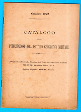 Catalogo 1922 istituto usato  Padova