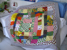 Patchworkdecke quilt handarbei gebraucht kaufen  Wuppertal