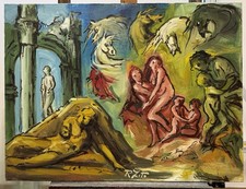Quadro olio tela usato  Roma