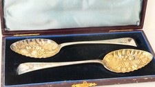 Berry spoons pair for sale  SALISBURY