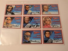 Thunderbirds autograph cards for sale  HORLEY