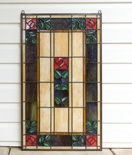 Large handcrafted stained for sale  Pottstown