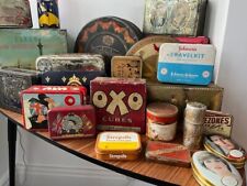 Vintage tins. food for sale  LEEDS