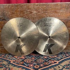 Par de pratos Zildjian K personalizado escuro Hi-Hat 13" 730g/1040g K0940 *vídeo demo* comprar usado  Enviando para Brazil