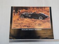 Brochure originale excalibur usato  Santena