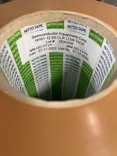 Usado, Equipamento de semicondutores. Fita de corte 19161-12,5, padrão, transparente, 12,5" x 330 pés comprar usado  Enviando para Brazil