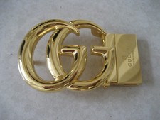 Gucci gold toned for sale  BRADFORD