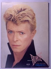 David bowie programme for sale  PRESTON