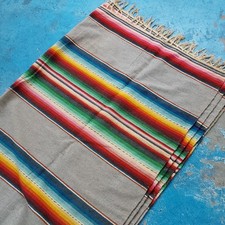 Vtg mexican serape for sale  Makanda