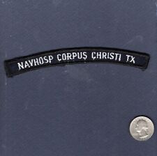 Naval Hospital Corpus Cristiana Azul Marino Alistado Uniforme Base Escuadrón comprar usado  Enviando para Brazil