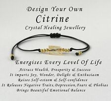 Citrine healing bracelet for sale  KNUTSFORD