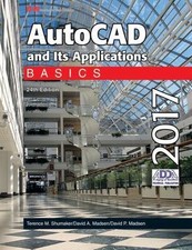 AutoCAD and Its Applications Basics 2017 - paperback, Shumaker, 9781631267352 comprar usado  Enviando para Brazil