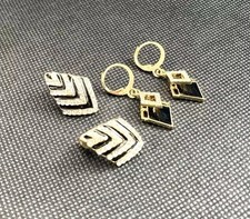 Pairs earrings black for sale  SEVENOAKS