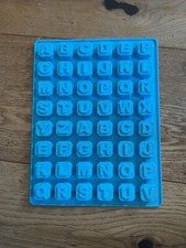 Used alphabet silicone for sale  STONEHOUSE