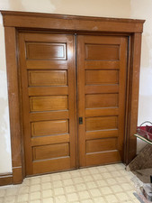 Oak pocket doors for sale  Youngstown