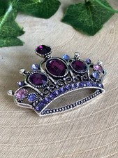 Purple zircon crown for sale  WOLVERHAMPTON